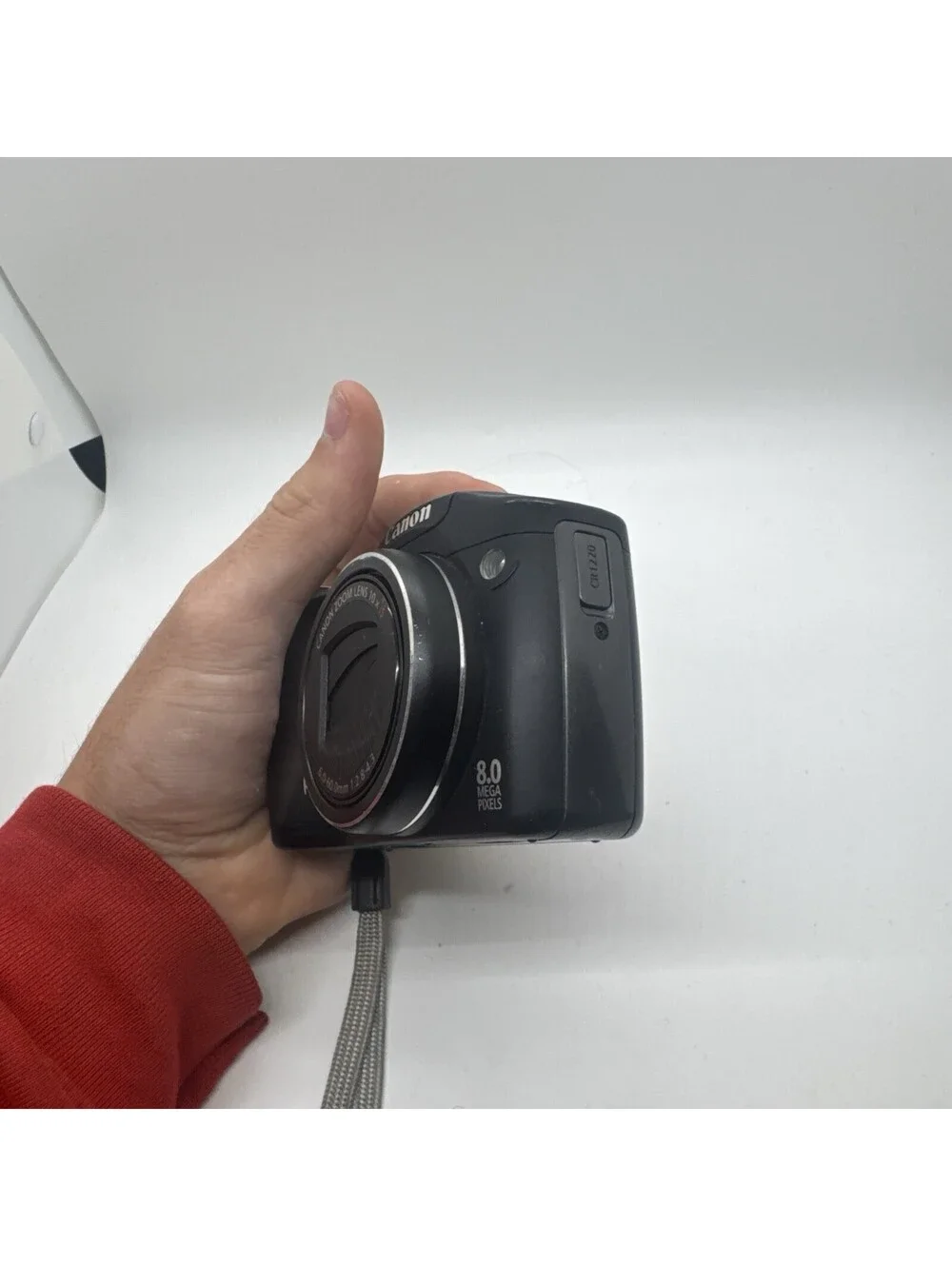 Canon PowerShot SX100 IS 8.0MP Compact Digital Camera Tested Working Great!